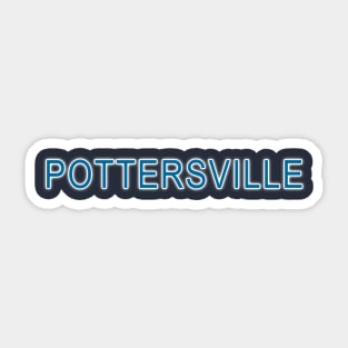 Pottersville Sticker